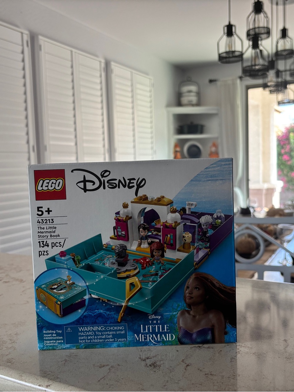 Lego Disney Little Mermaid Story Book Lego Set 43213 Sealed